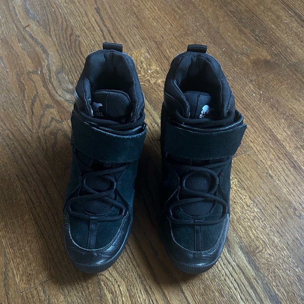 Sorel Black High-Top Shoes